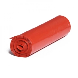LDPE vrecia červené 700x1100mm/70mic 120L 25 ks